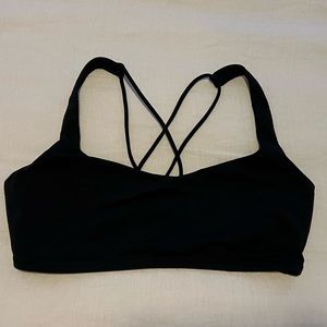 Lululemon black sports bra
